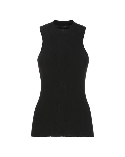 Rick Owens Black Tower Tank