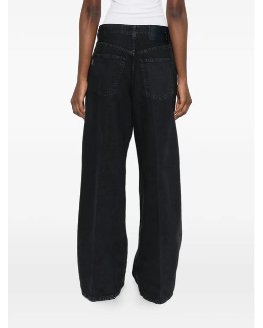 Haikure White Five-Pockets Jeans