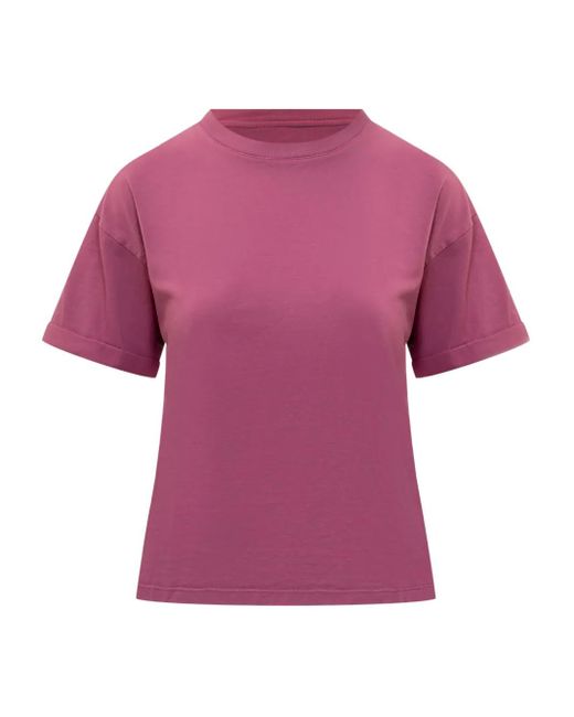 Ba&sh Pink Cotton T-Shirt