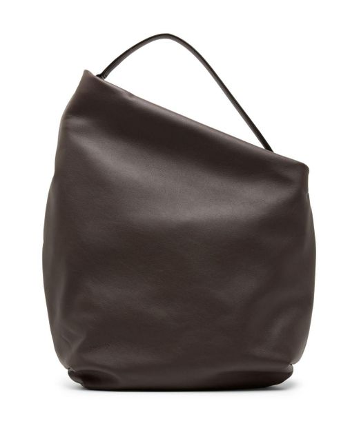 Marsèll Brown Fanta Lunga Leather Tote Bag