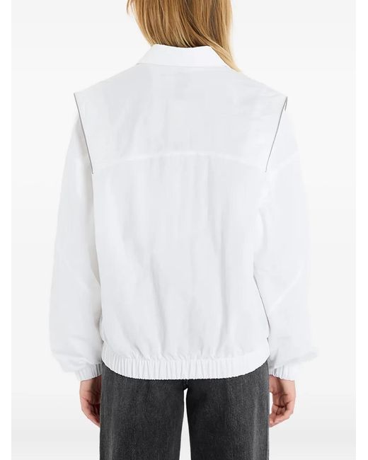 Adidas White Venice Zip Jacket