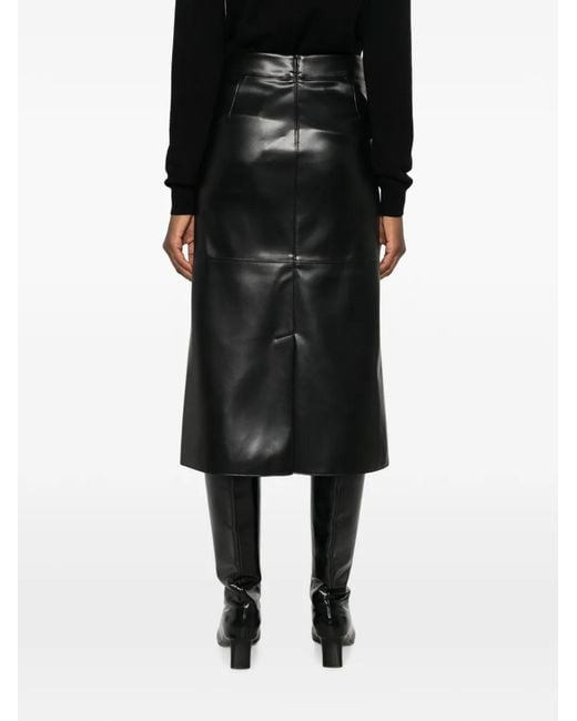 Max Mara Crisma Midi-Rok in het Black