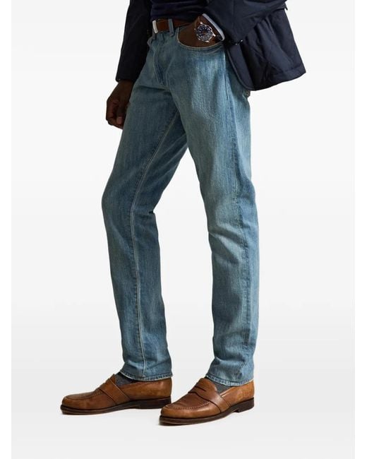 Polo Ralph Lauren Blue Sullivan Slim-Fit Jeans for men