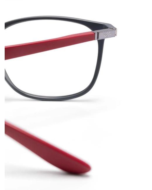 Ray-Ban Gray Square-Frame Glasses