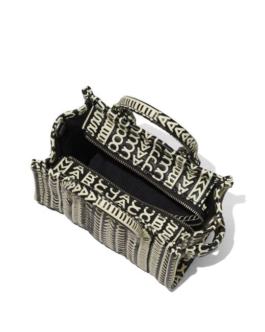 BORSA 'THE MONOGRAM LEATHER MICRO TOTE BAG' di Marc Jacobs in Multicolor