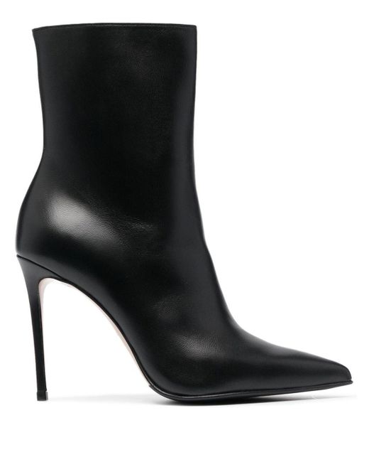 Le Silla 110mm Eva Leather Ankle Boots in Black | Lyst UK