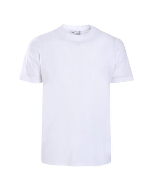 Gran Sasso White Short-Sleeve T-Shirt for men
