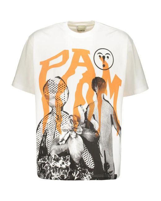 Perks And Mini White Graphic-Print T-Shirt