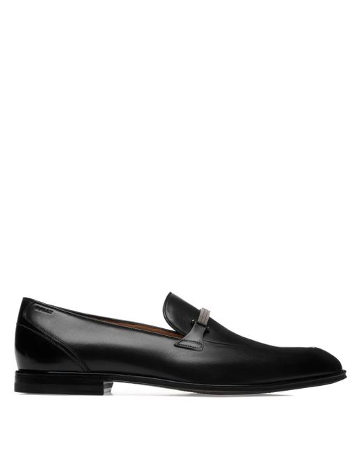 Bally Black Westminster Leather Loafers for men