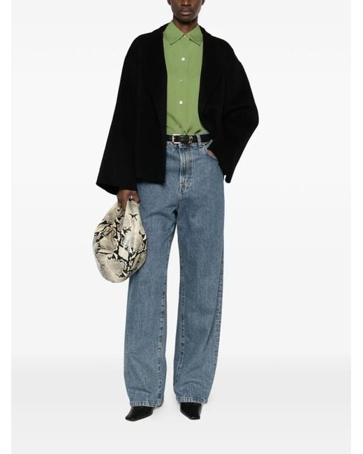 Vince Green Button-Front Shirt