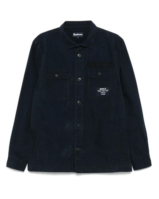 Barbour Bidlam Overhemd in het Blue voor heren