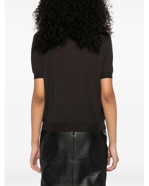 Prada Black Short-Sleeve T-Shirt