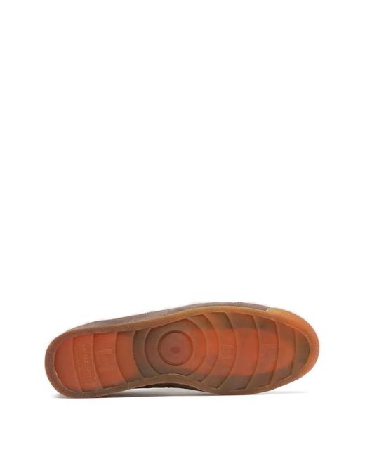 Officine Creative Brown Hazel Lace-Up Sneakers for men