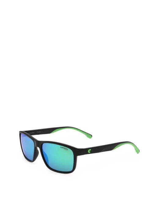 Carrera Green Rectangle-Frame Sunglasses