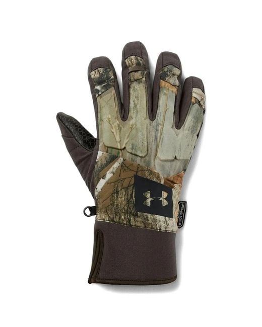 Under Armour Brown Patterned Gloves for men