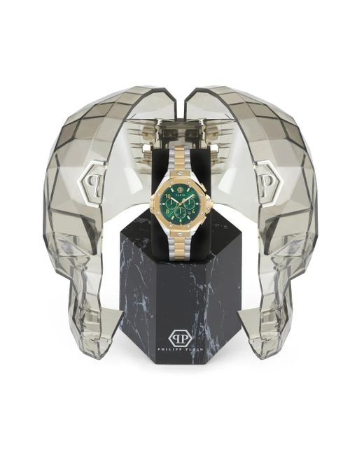 Philipp Plein Green Chrono Royal 46Mm Watch for men