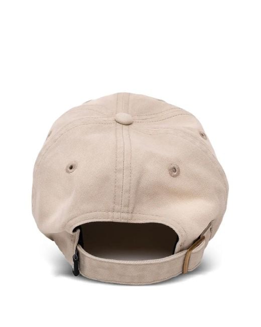 D1 Milano Natural Logo-Embroidered Cap
