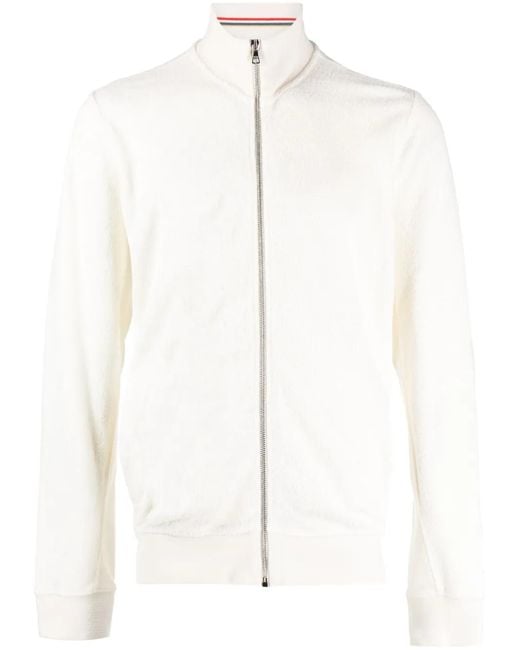 Orlebar Brown White Egerton Zip-Fastening Jacket for men
