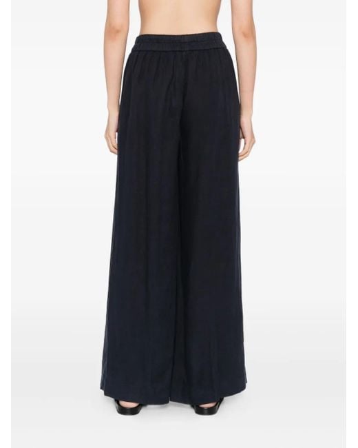 James Perse Blue Linen Trousers