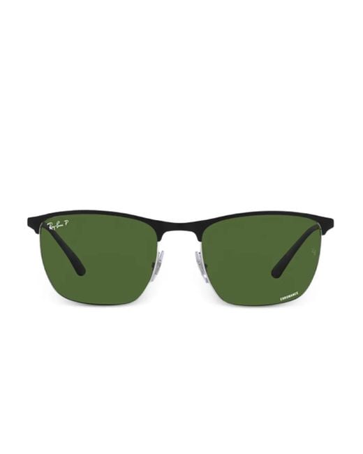 Occhiali Da Sole Squadrati di Ray-Ban in Green