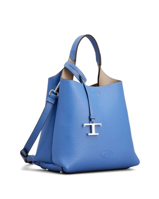 Tod's レザーハンドバッグ Blue