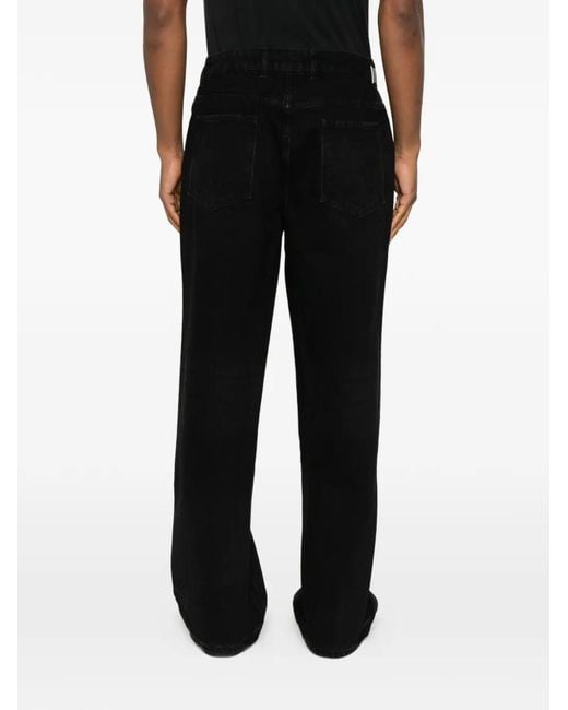Represent Black R3 Baggy Jeans for men