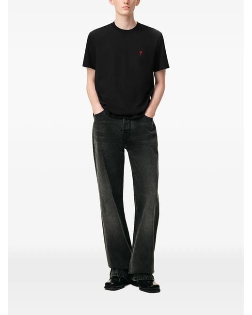 AMI Black Topwear