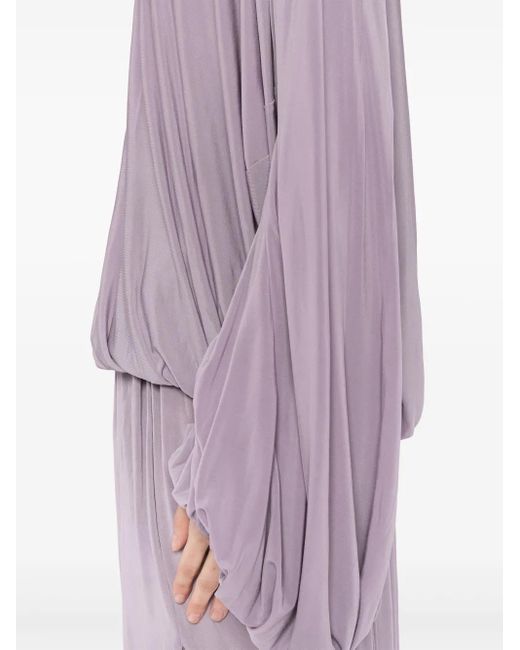 Felpa Drappeggiata di Christopher Esber in Purple