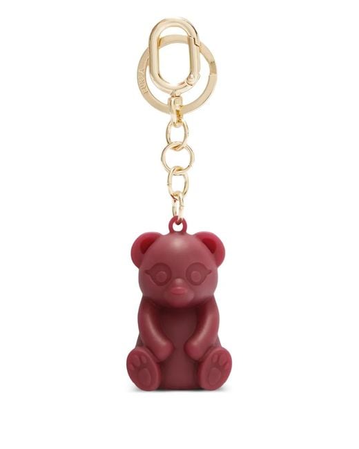 Furla Red Allegra Bear Keyring