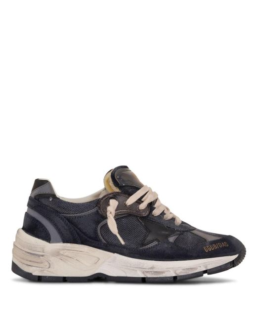 Golden Goose Deluxe Brand Blue Dad-star Chunky Suede Sneakers