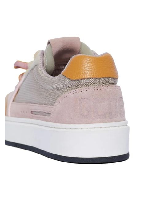 Gcds Pink Bucket Bow Sneakers