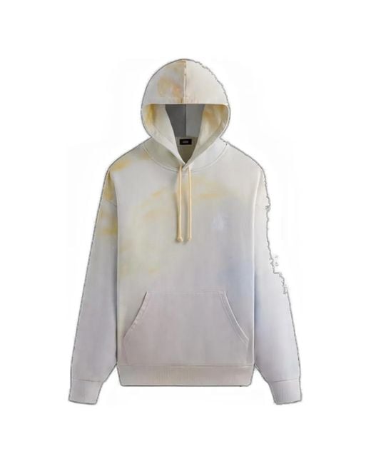 Kith Gray Nelson Tie-Dye Hoodie for men