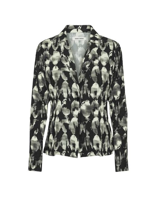 Henrik Vibskov Gray Plissé Blazer