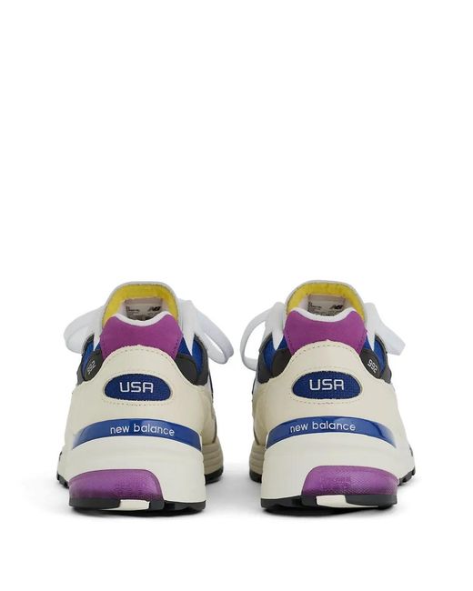 New Balance Blue 992 Midsole Sneakers