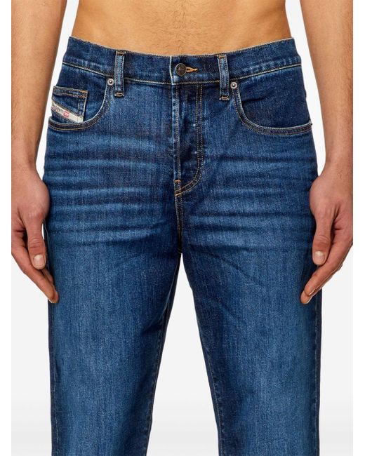 DIESEL D-Viker Straight-Leg-Jeans in Blue für Herren