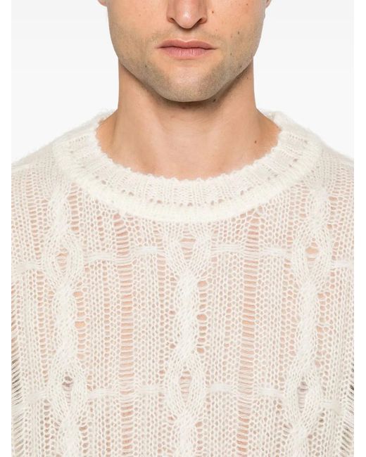 Séfr Gilberto Pullover in White für Herren