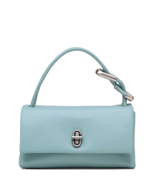 Marc Jacobs Women's Blue Mini Dual Leather Tote Bag