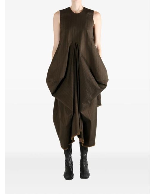 Uma Wang Green Anthea Dress