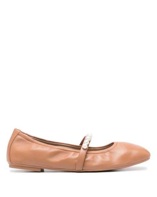 Stuart Weitzman Pink Goldie Ballerina Shoes