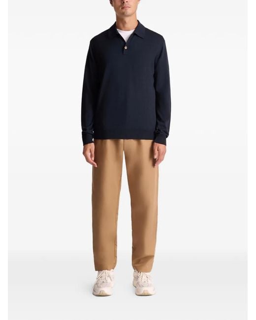 Fusalp Blue Polo Clovon for men