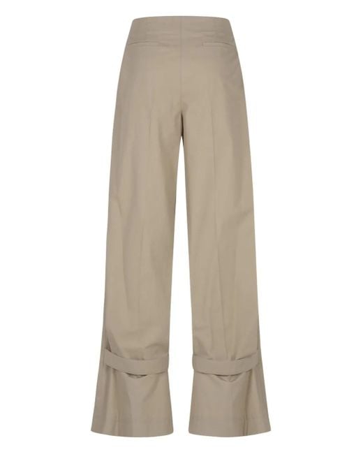 Givenchy Natural Wide Camel Camel Pants