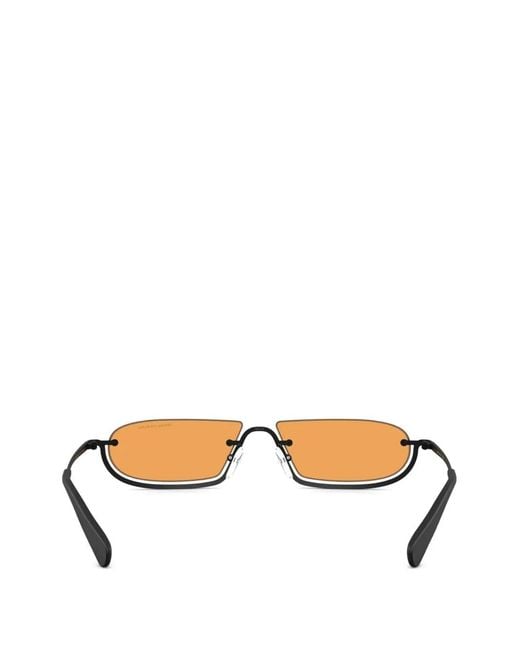 ARMANI EXCHANGE Metallic Lunettes De Soleil À Monture Géométrique for men