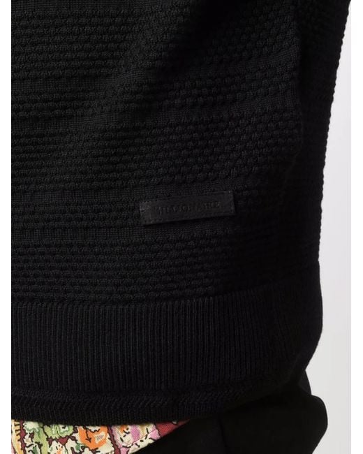 メンズ Billionaire ラウンドネック プルオーバー Black