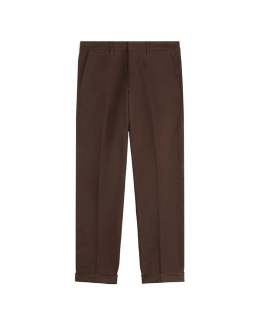 Fay Brown Pantalon Capri À Poches Cargo for men