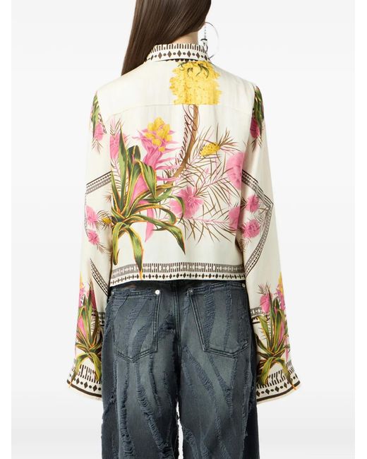 Blumarine Metallic Shirts