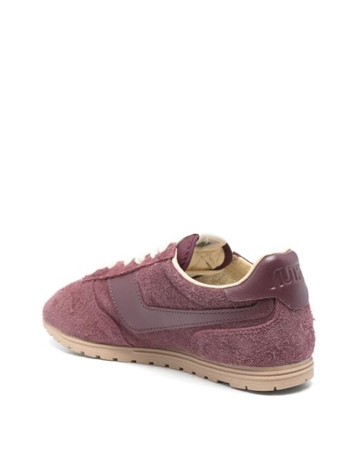 Autry Purple Windspin Sneakers