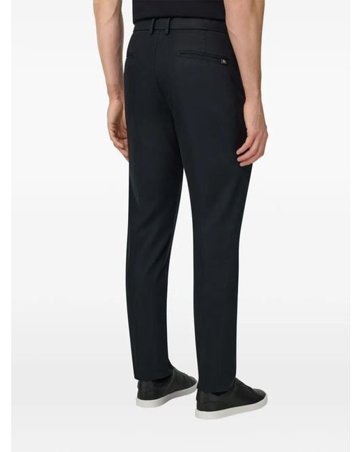 Boggi Blue Stretch Chinos for men