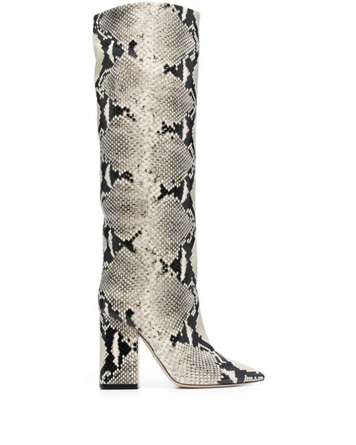 Paris Texas White Boots