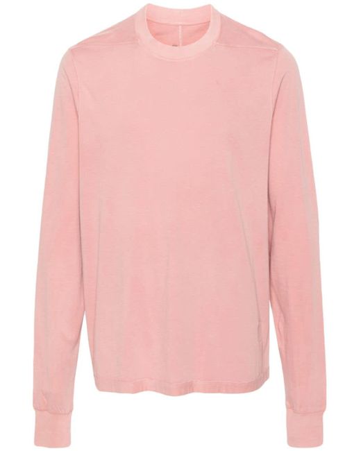Rick Owens T-Shirt aus Bio-Baumwolle in Pink für Herren
