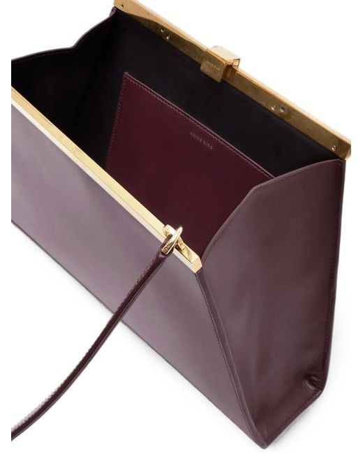 Anine Bing Purple Anine Bag Smooth Leather